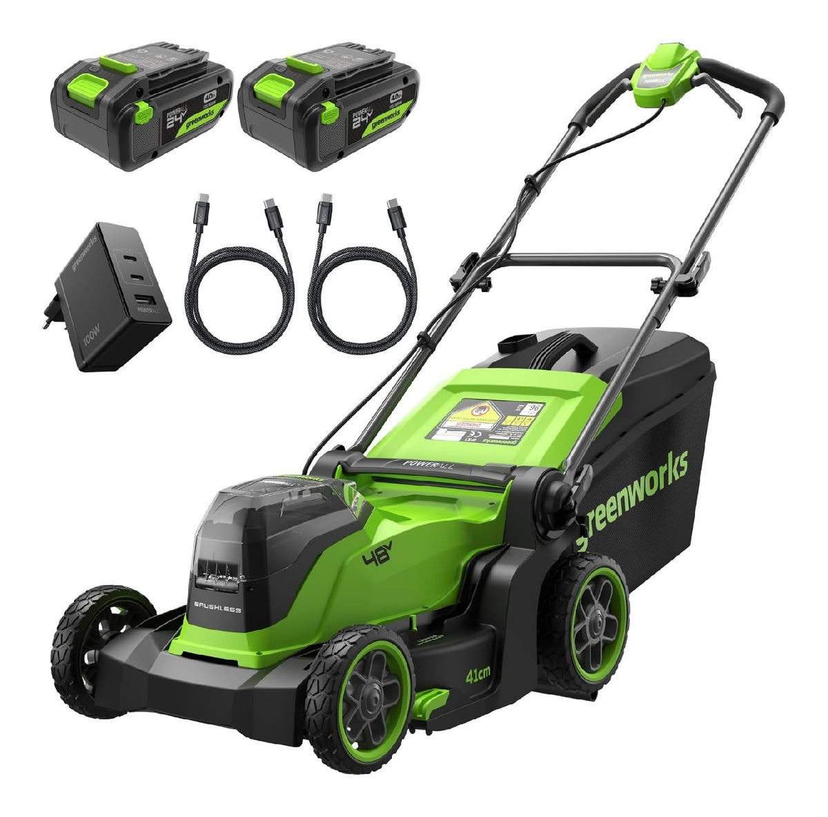 TAGLIA PRATI MOLTO GRANDI per giardino, Tagliaerba con lama rotante 30mm 80mm
