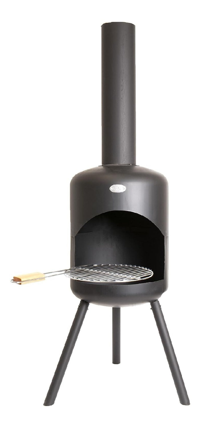 Caminetti 145 cm 40 x 40 x 145 cm con SERATE L'elegante caminetto esterno