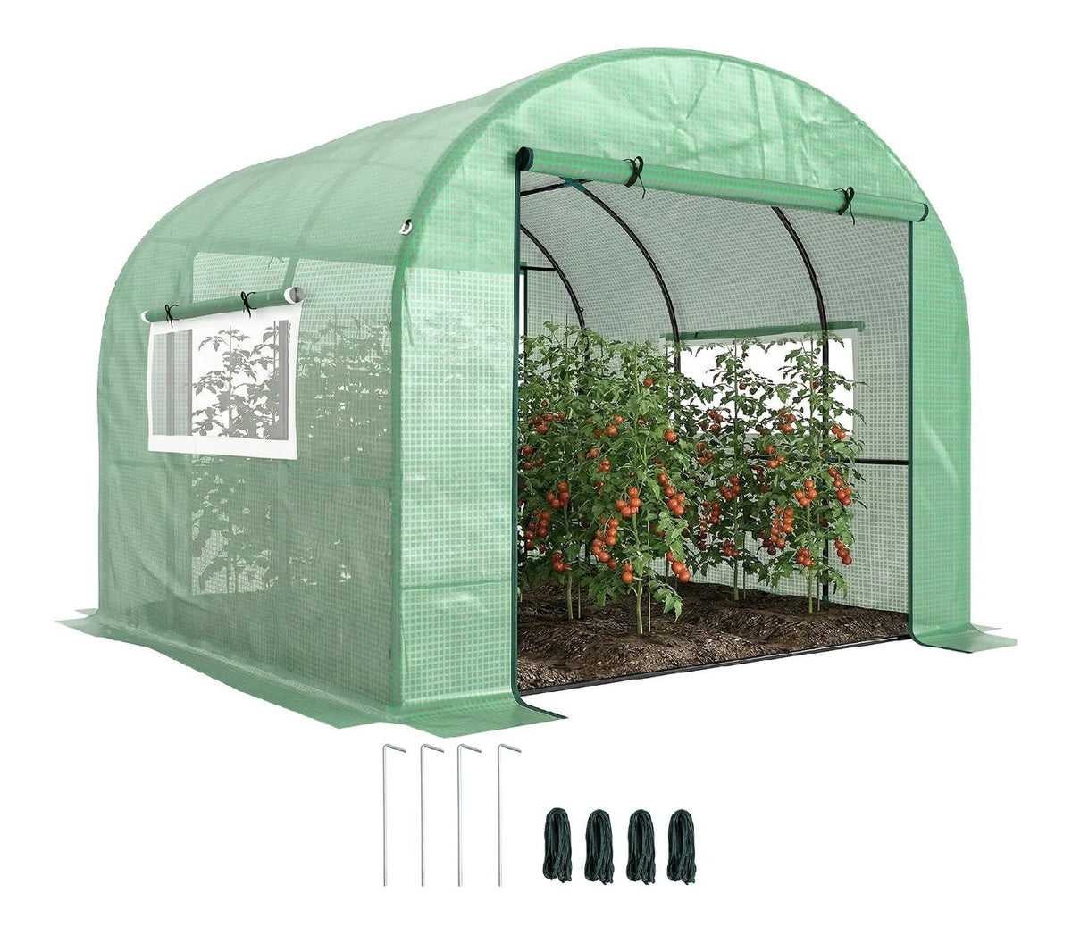COLTIVA PIANTE TUTTO L'ANNO per giardino, Serre tunnel 300L 180L