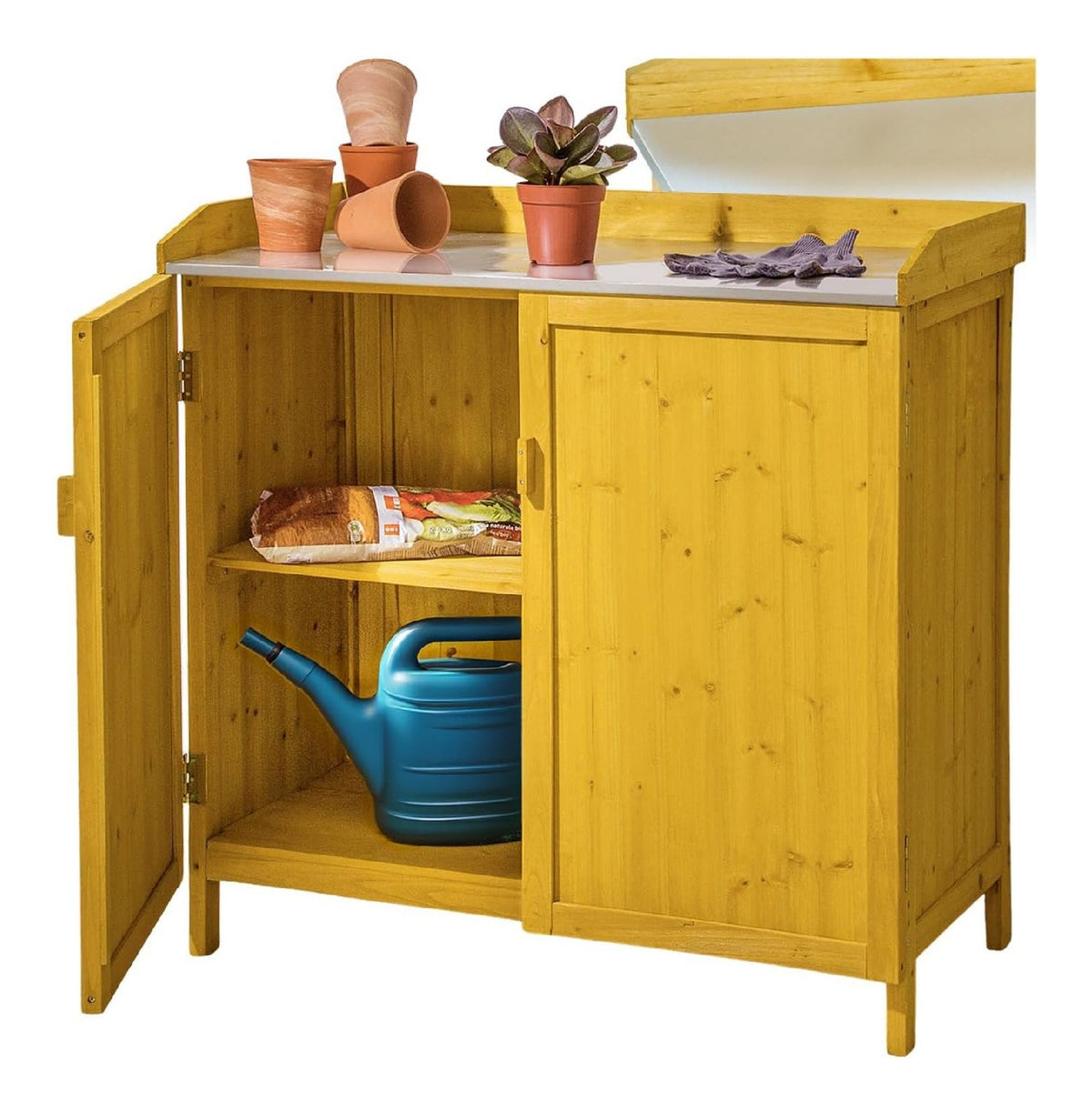 Armadietti e credenze 95 cm 98 x 48 x 95 cm con AMPIO PIANO LAVORO Questo