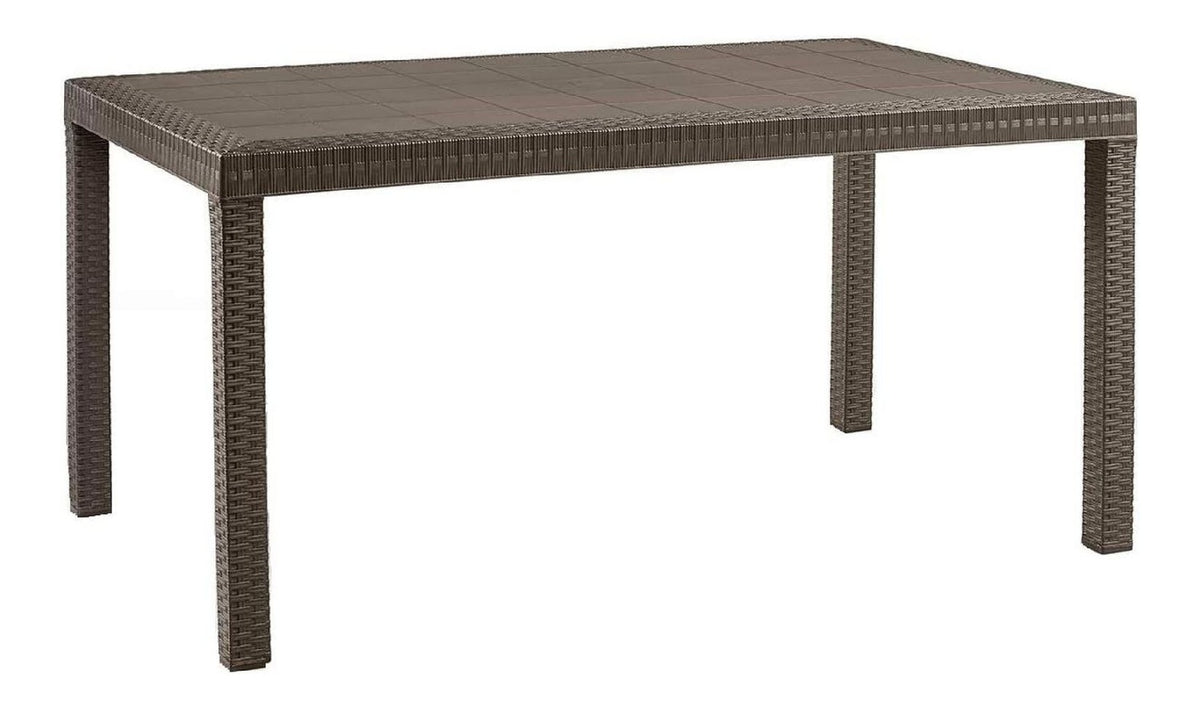Tavolini da caffe per uso esterno Tavolo realizzato polipropilene Dimensioni 74 cm 150 x 90 x 74 cm