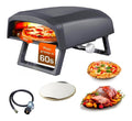 Doppio Bruciatore Potente potenza per giardino, Forni per pizza 4000W 32 cm
