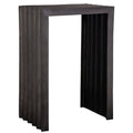 Tavolo decorativo In The Groove nichel antico