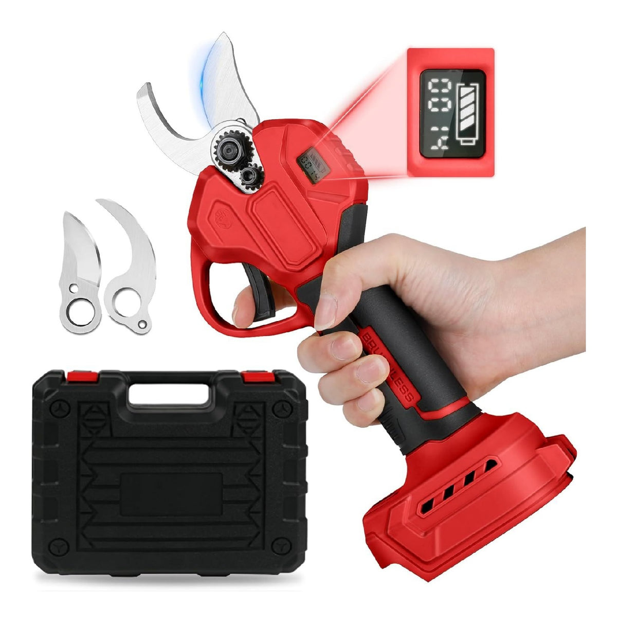 Cesoie per potatura per uso esterno Compatibile batterie Milwaukee senza 18 V