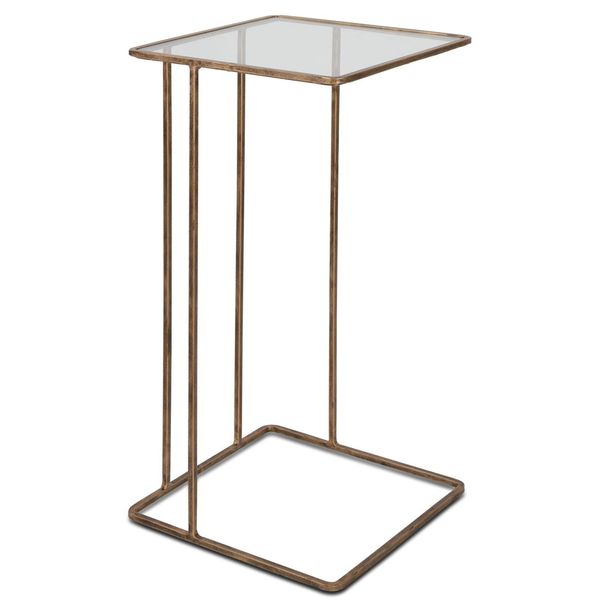 Tavolo decorativo Cadmus, Colore Oro