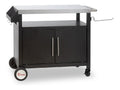 Carrelli carrello barbecue estremamente versatile 50 cm 120 kg