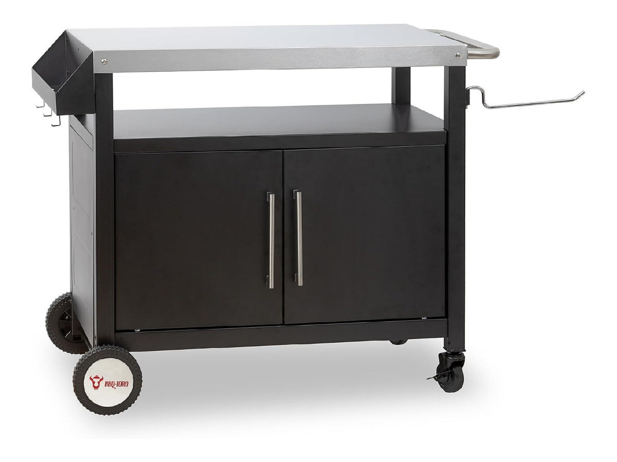 Carrelli carrello barbecue estremamente versatile 50 cm 120 kg