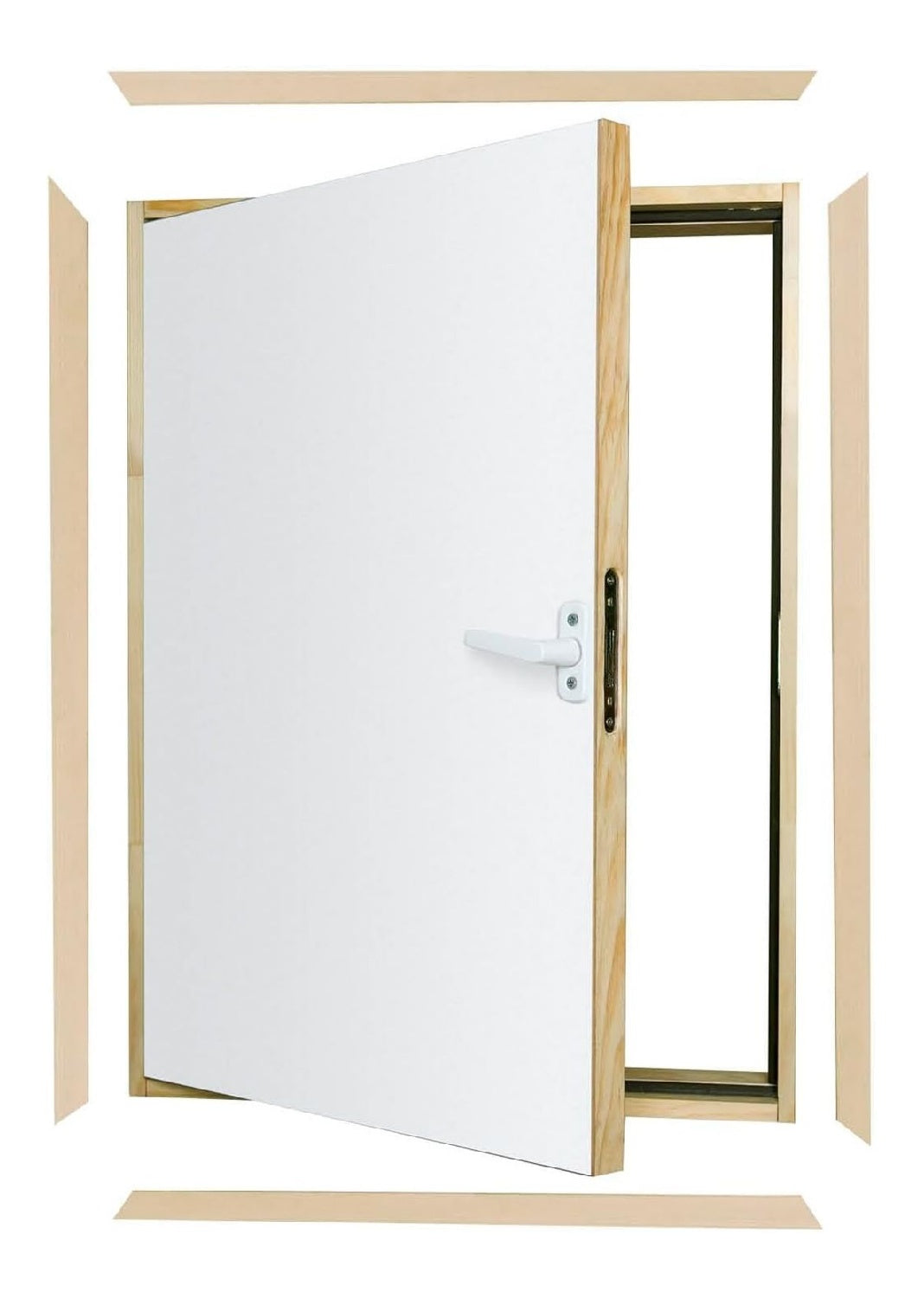 Porte interne per uso esterno Coefficiente trasmittanza termica dell'intera 1,1 W