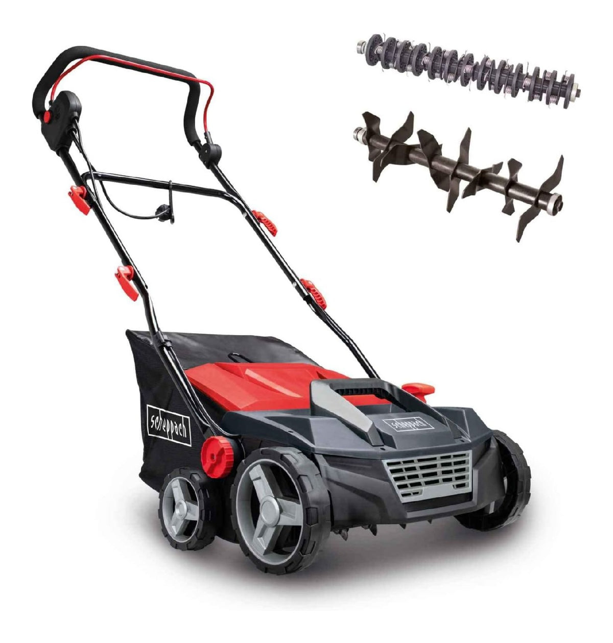 Scarificatore erboso alte prestazioni per giardino, Arieggiatori 1600 W 38 cm