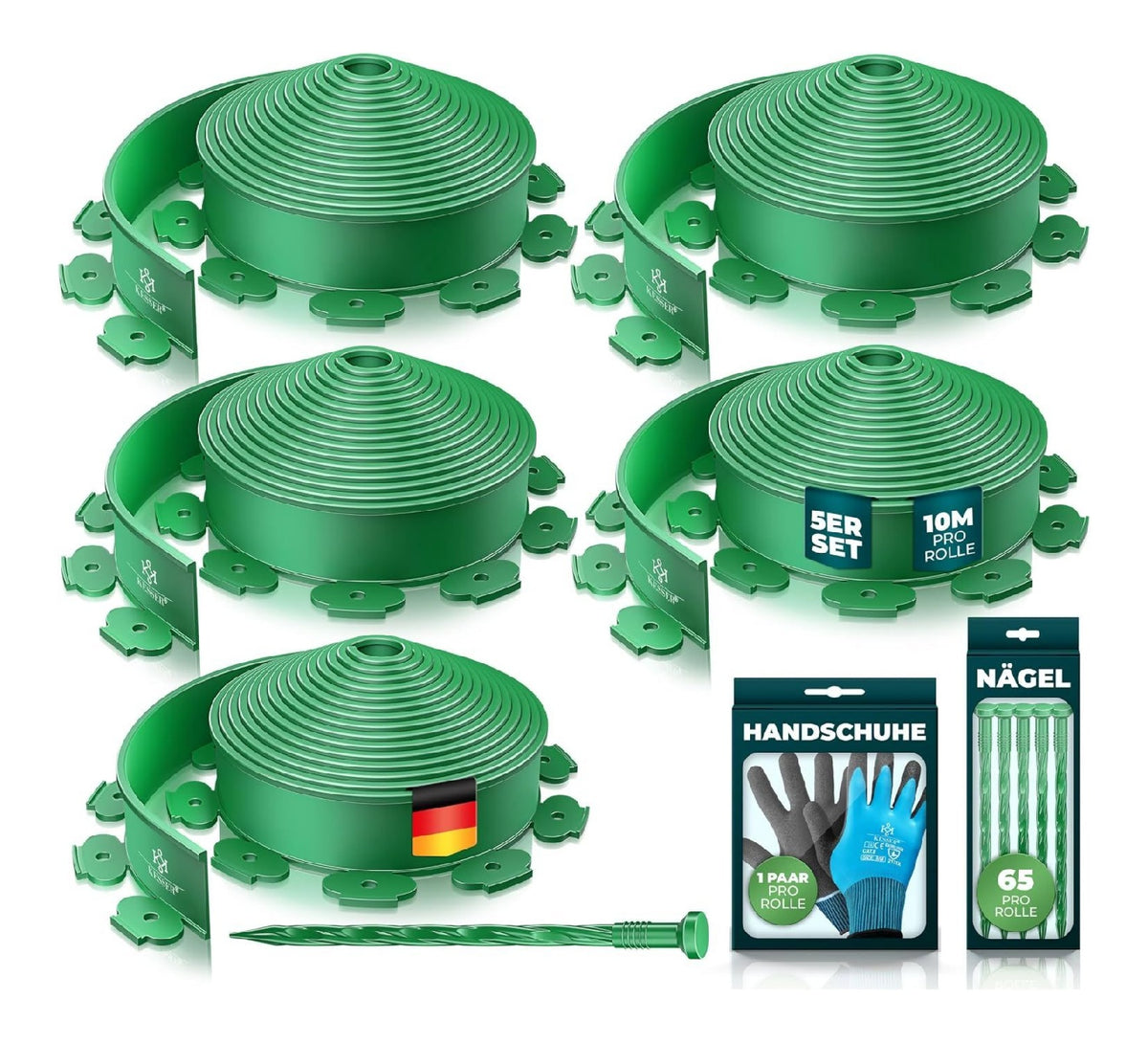 Bordature da giardino per uso esterno bordura plastica prato ideale