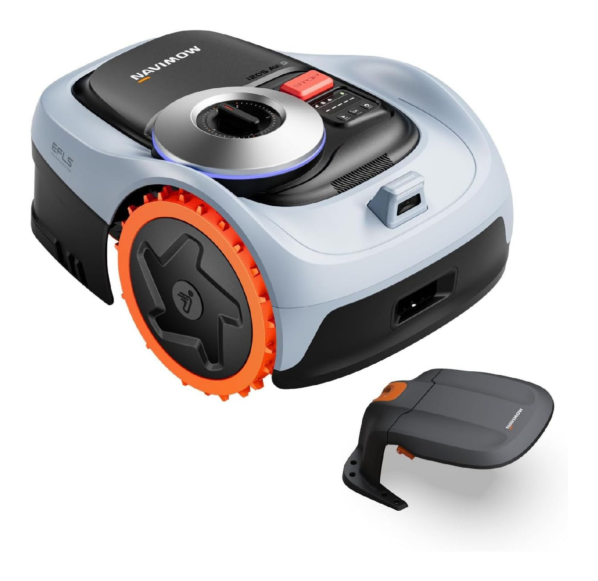 Trazione integrale prestazioni ottimali per giardino, Tagliaerba robot 6 cm 18 cm