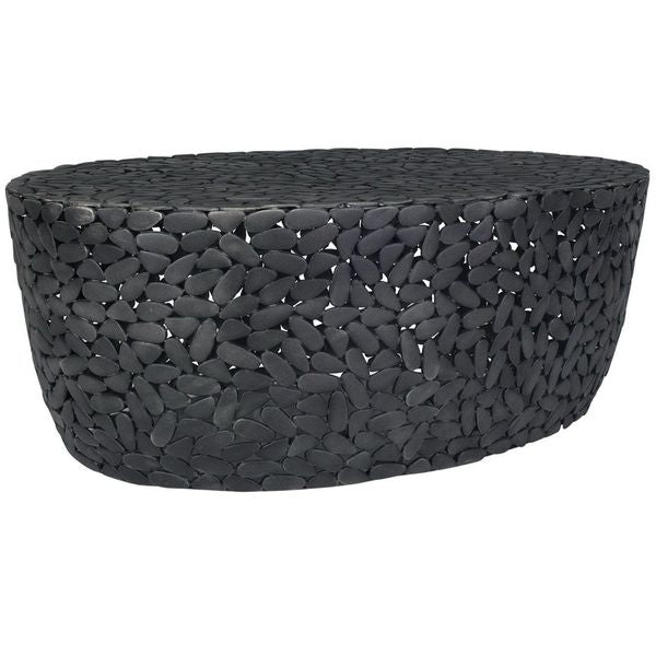 Tavolino da caffe Rivington, Colore Nero