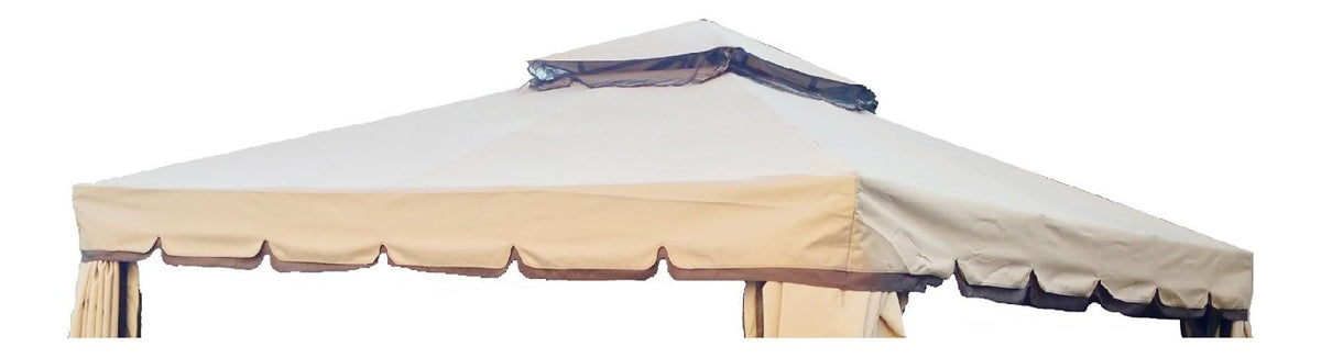 Gazebo Telo ricambio superiore colore 4 m 397 cm