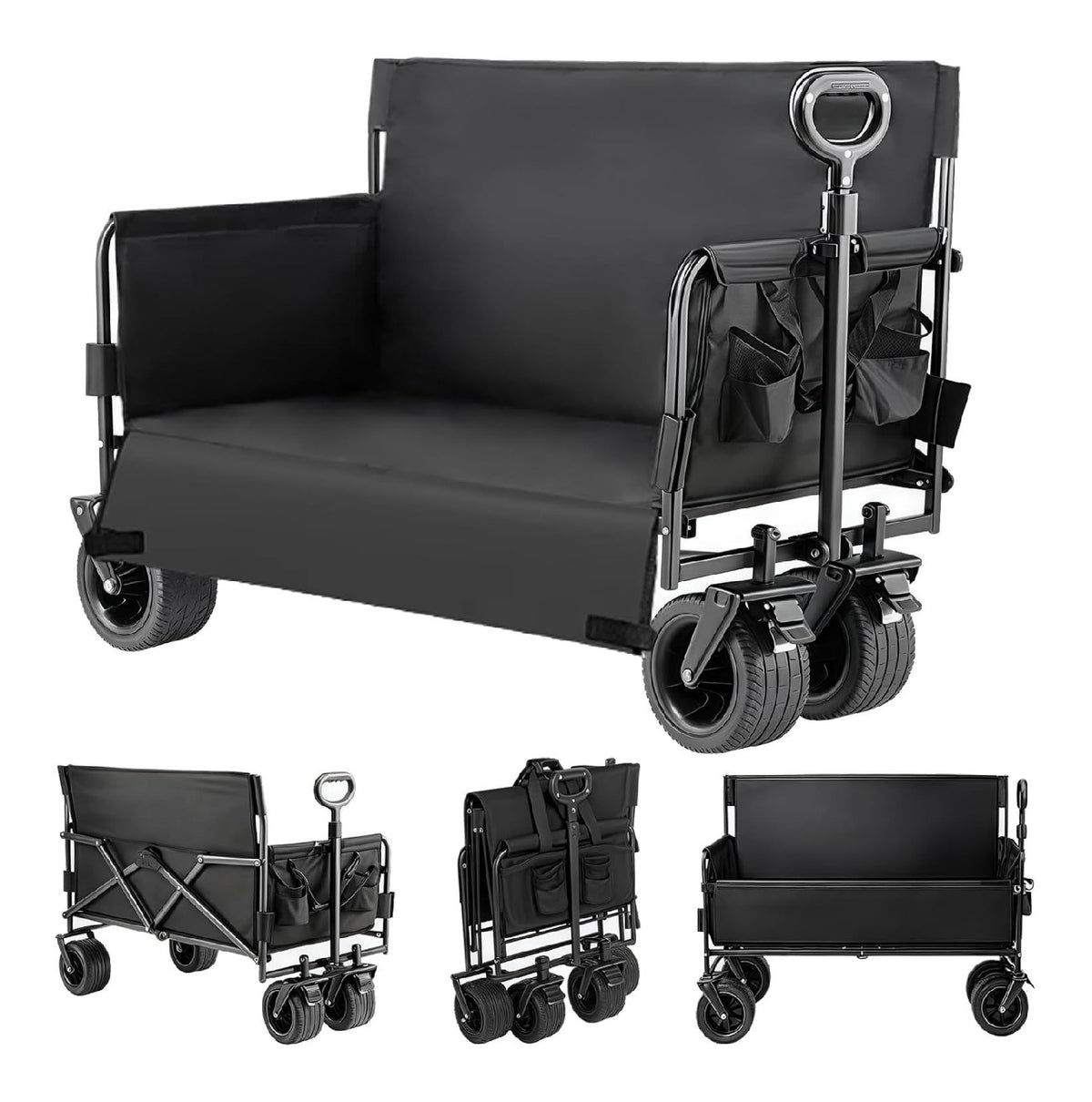 Carrelli e vagoni Multifunzionale Versatile Questo vagone 200KG 150KG