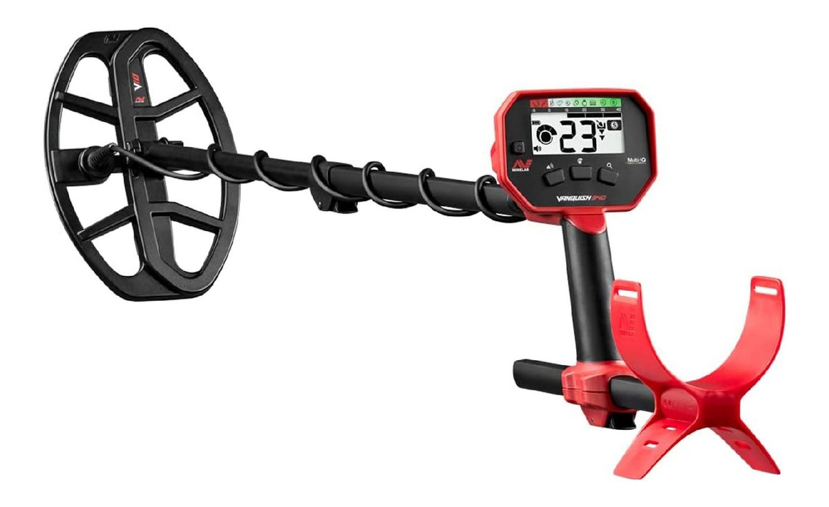 Metal detector 1,2 kg 76 cm con MULTI- Vanquish combina potenza