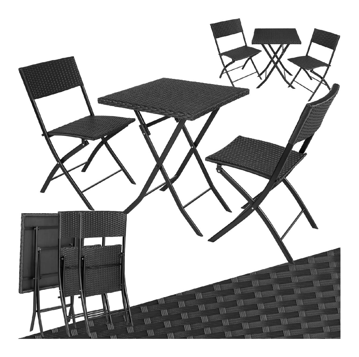 PICCOLO GRANDE rattan l'emblema Set da pranzo 120 kg