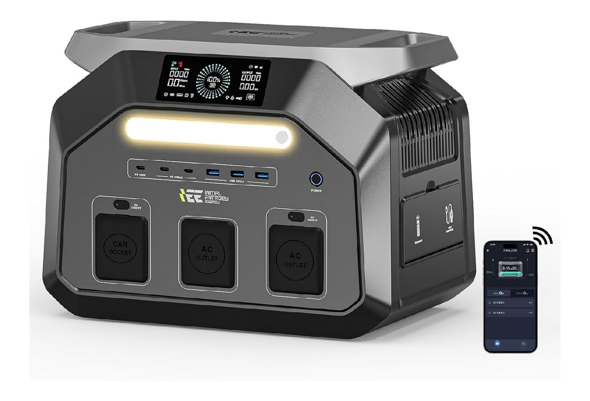 Generatori 1200 W 500 W con Ricarica rapida comoda generatore