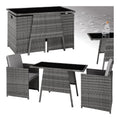 Scopri massimo comfort nostre per giardino, Set da pranzo 120 kg 5 cm