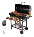 Barbecue a carbone Sistema monitoraggio temperatura legno