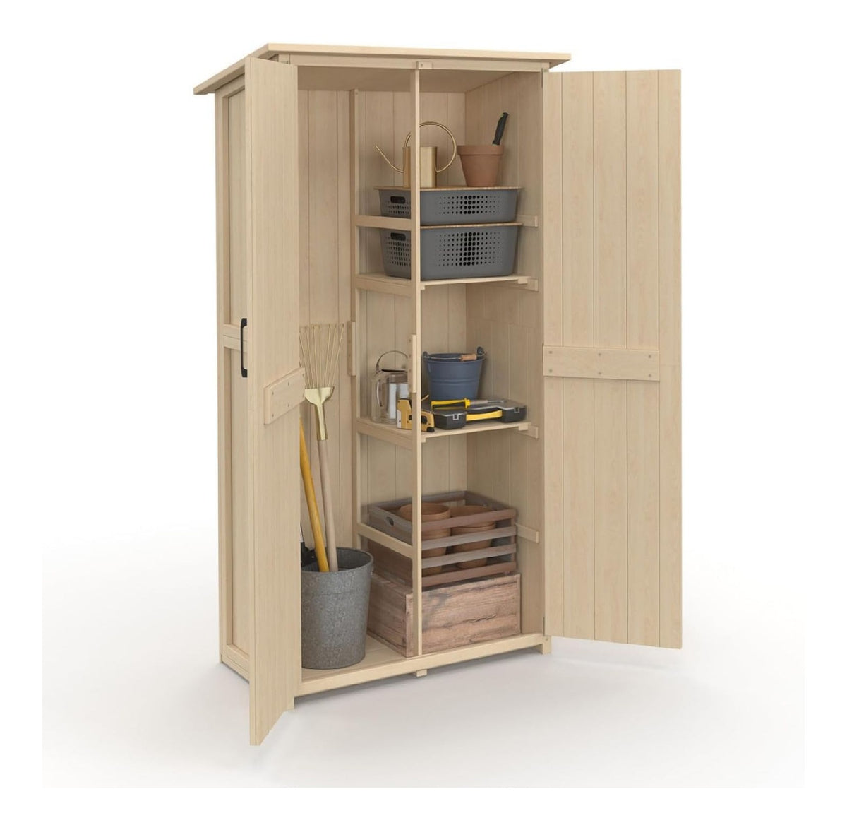 Casette da giardino con Armoire jardin bois ideale