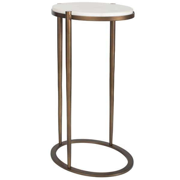 Tavolo decorativo Mercier, Colore Bronzo