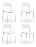 Sedie per tavolo da giardino per uso esterno Design Elegante Funzionale sedia