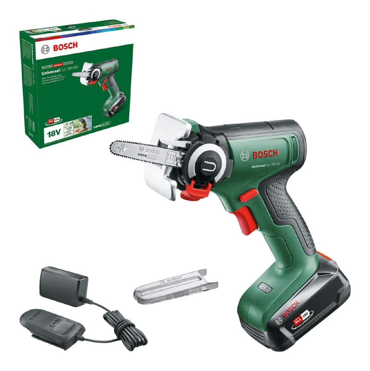 linea utensili Universal soluzioni per giardino, Seghe potatrici 18V 2,5 Ah