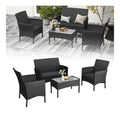 Elegante durevole polyrattan goditi Divani 5 cm 120 kg