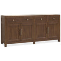Credenza legno fluttuante finitura Sella Usata