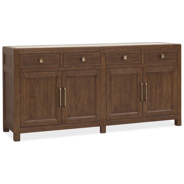 Credenza legno fluttuante finitura Sella Usata