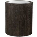 Tavolo decorativo Sequoia noce scuro