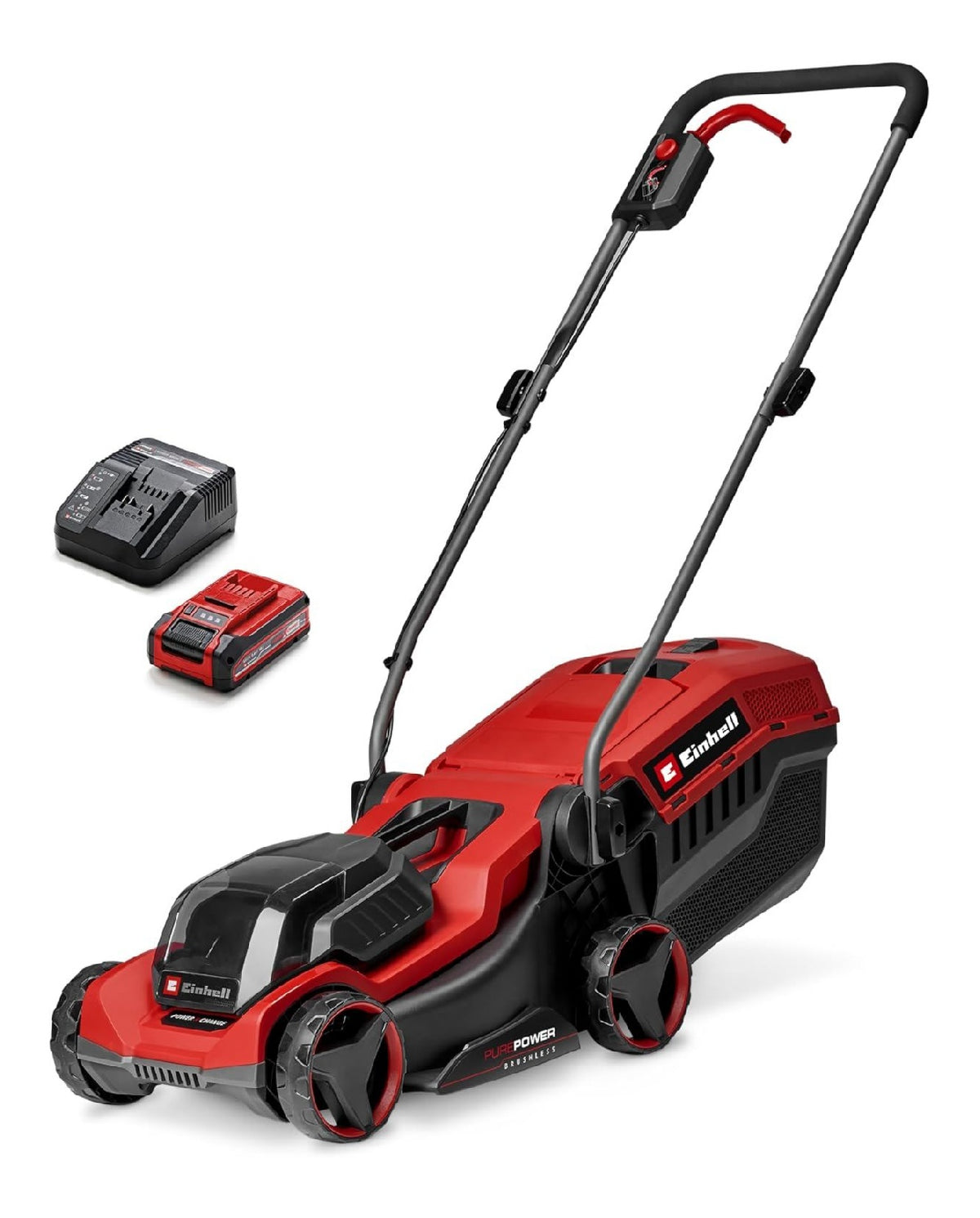 Tagliaerba a trazione Power X-Change batteria GE-CM 3,0 Ah 65 mm