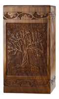 legno ceneri umane adulte per giardino, Urne da giardino