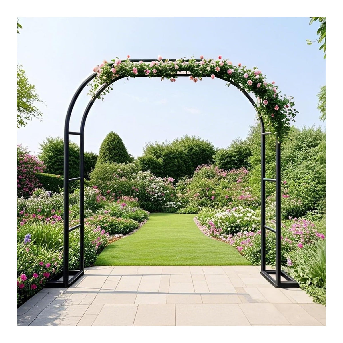 Resistente resistente intemperie telaio per giardino, Pergolati 19 mm