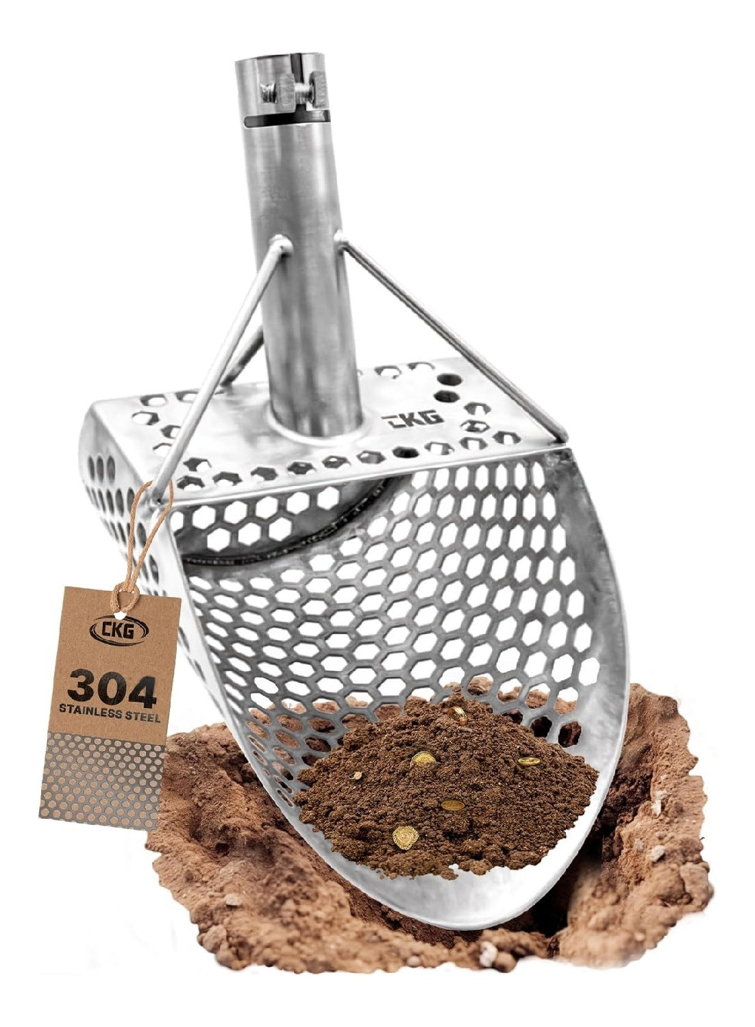 Paletta metallo questa pala per giardino, Metal detector
