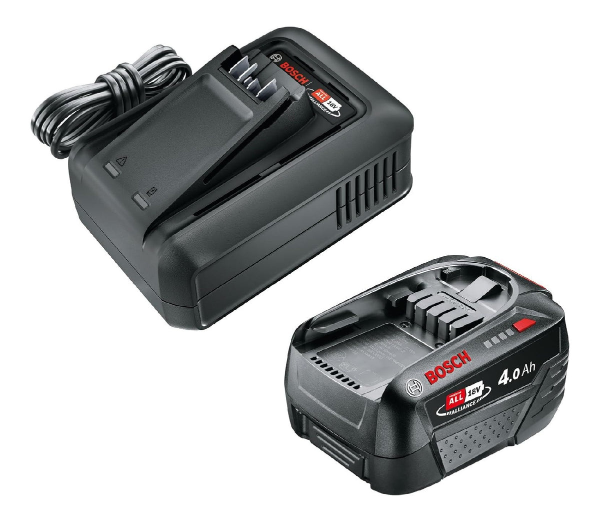 Caricatori per uso esterno Compatibile Batteria caricatore fanno 18V 4,0 Ah