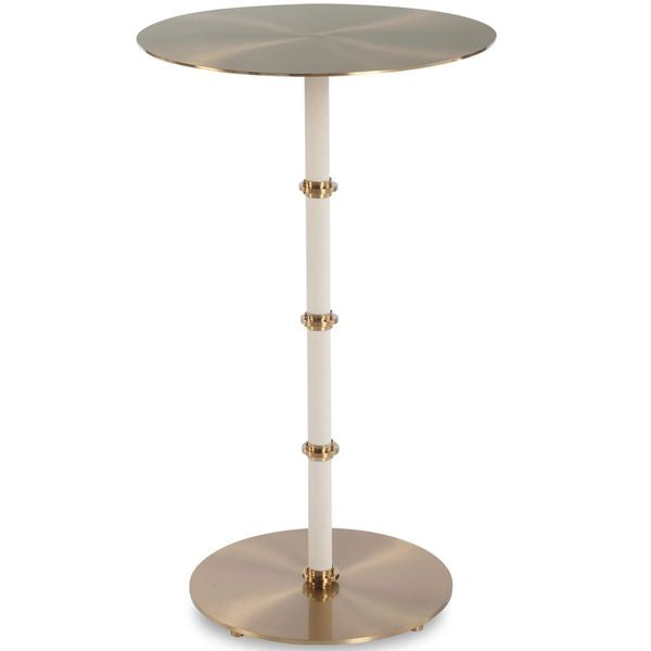 Tavolo decorativo Cyprus in Ottone