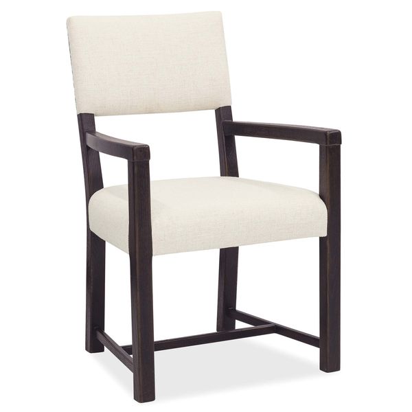 Poltroncine con bracciolo legno fluttuante Legno Bruciato, Set da 2